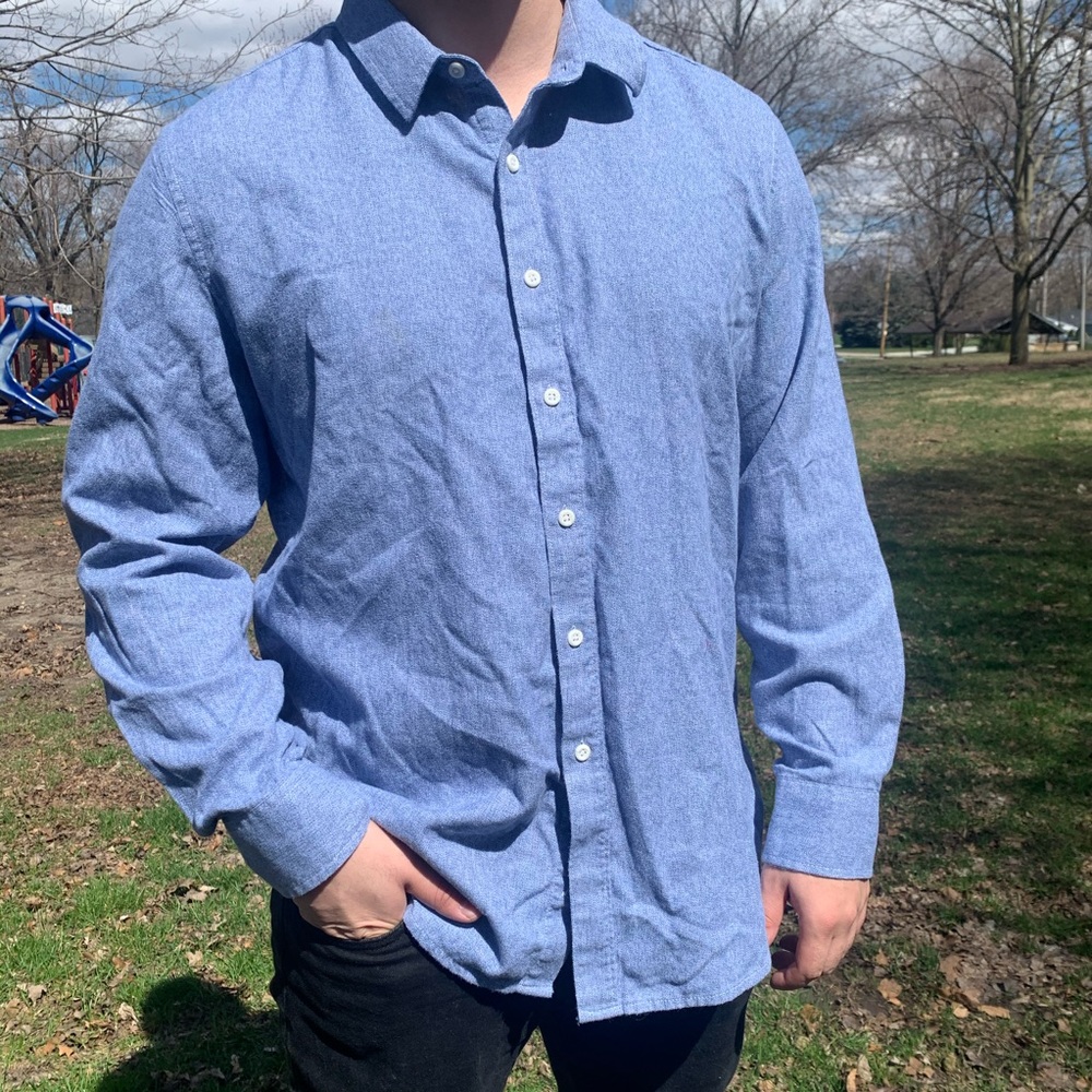 American Rag Button Down Collared Shirt - image 3